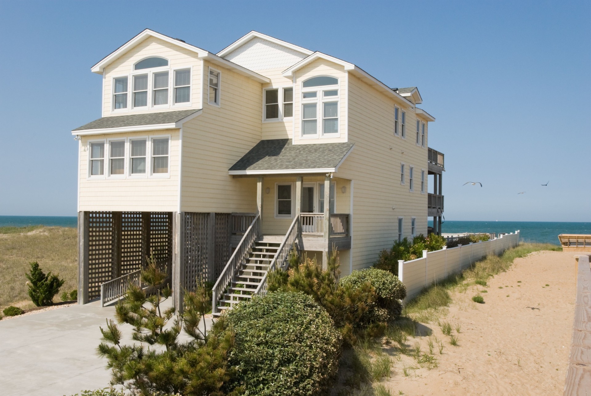 Beach House with Atlantic Ocean View, Outer Banks, NC